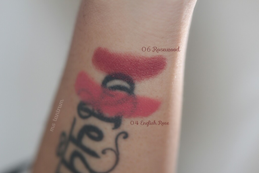 Kiko Milano Smooth temptation lipsticks swatches 