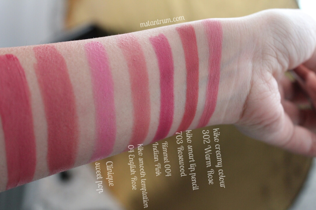 Spring lips swatches on thatseptembermuse.com