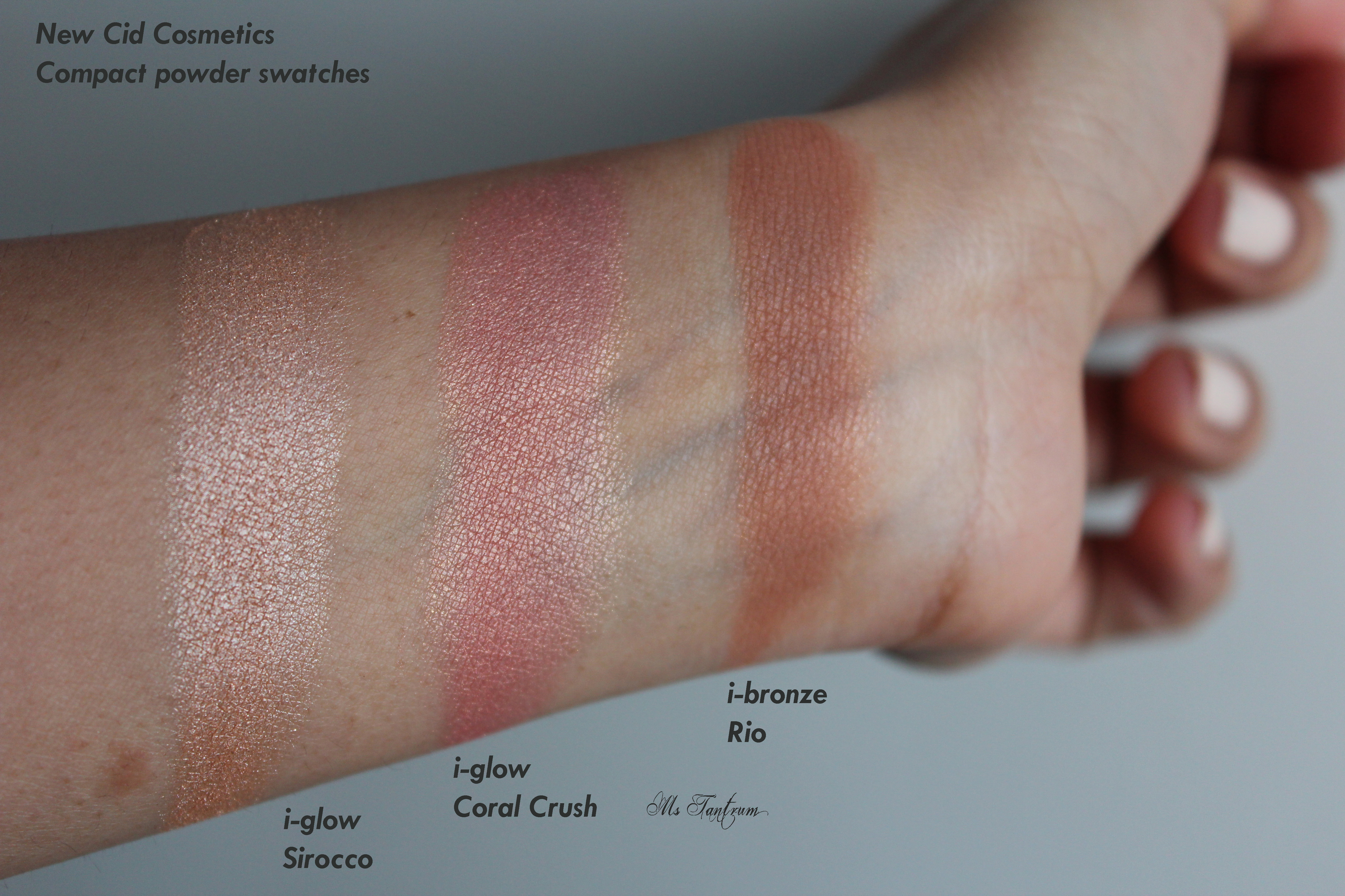 i-glow swatches