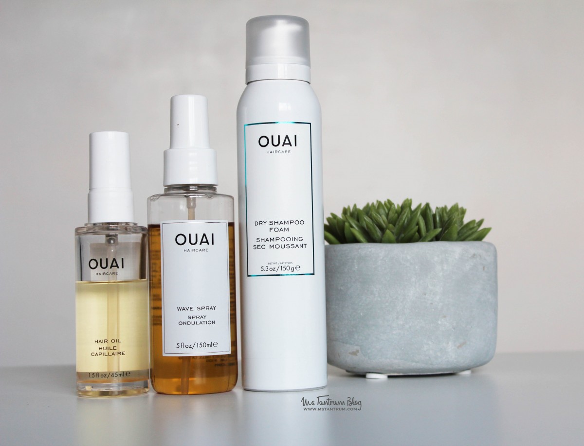 OUAI wave spray, dry shampoo foam, ouai hair oil on www.thatseptembermuse.com