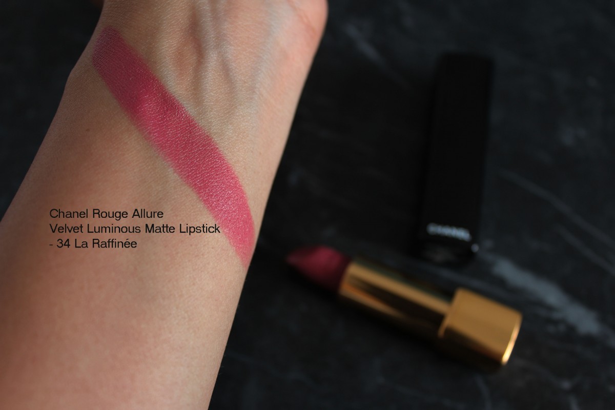 CHanel Rouge allure velvet luminous matte lipstick - 34 La Raffinee