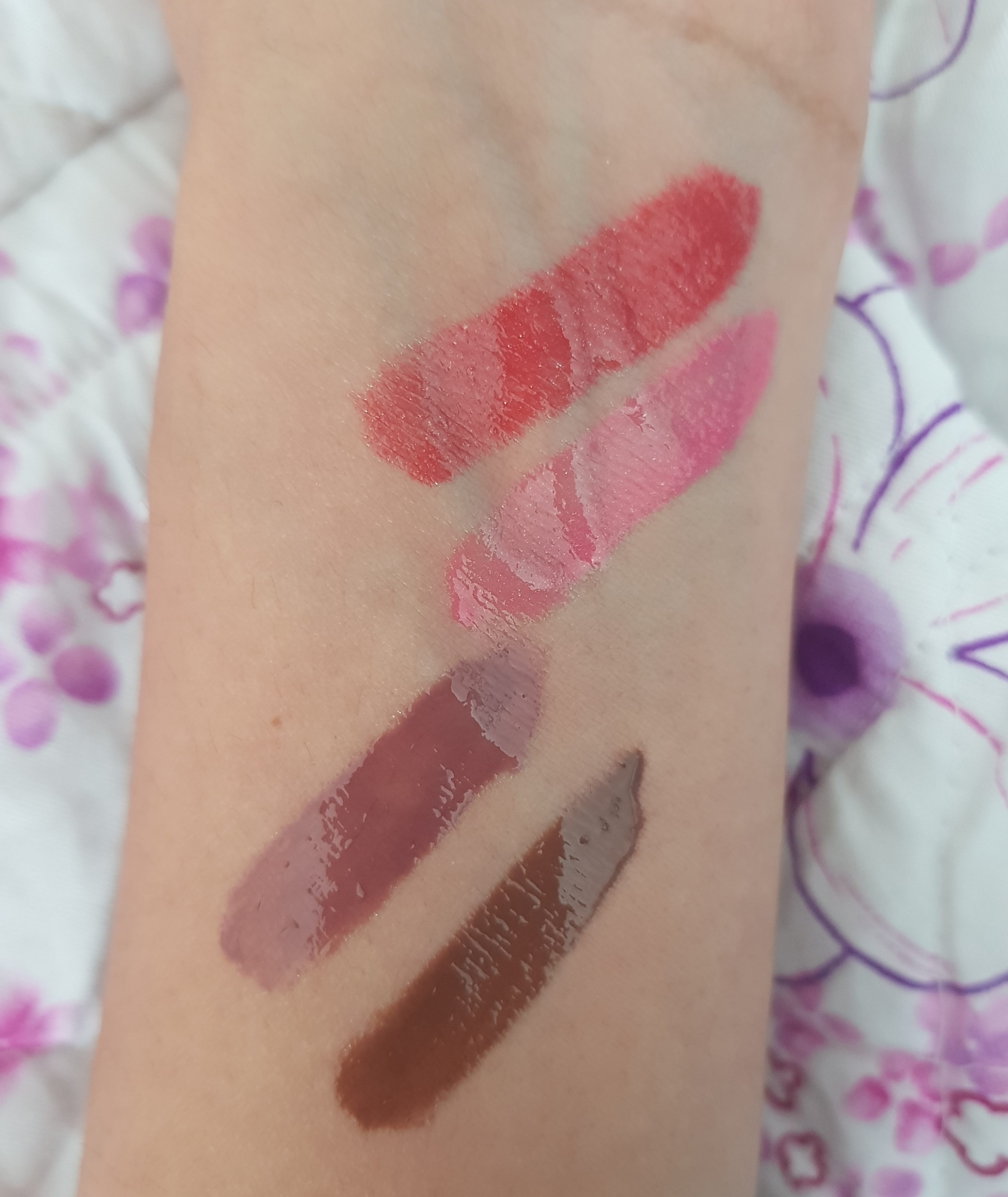 Gosh Cosmetics Lumi Lips swatches - Ms Tantrum Blog