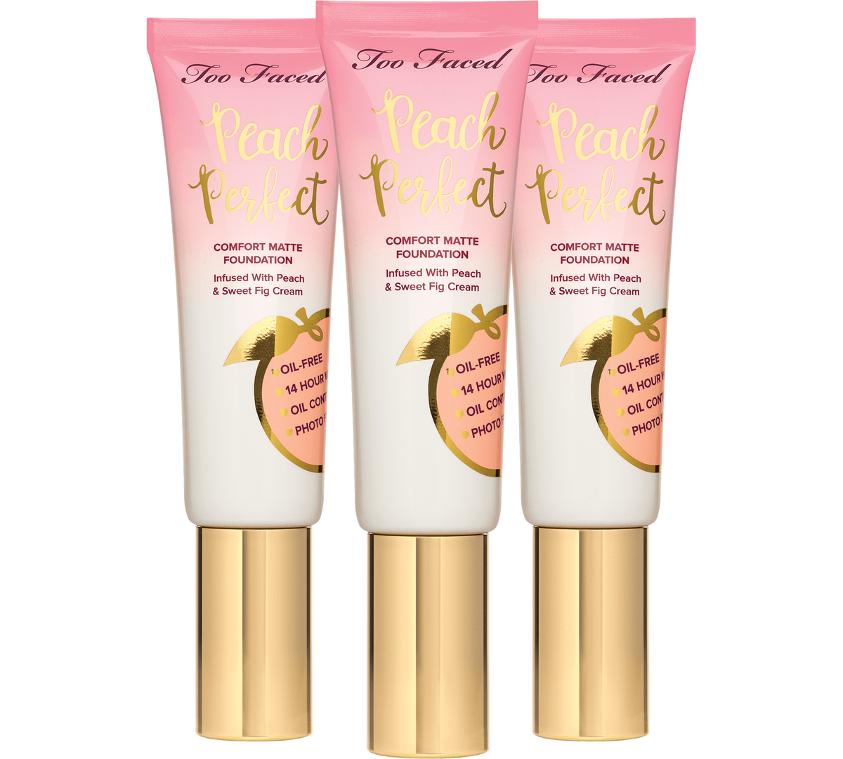 Too Faced Peach Perfect Moisture matte Foundation - c/o Too Faced Website