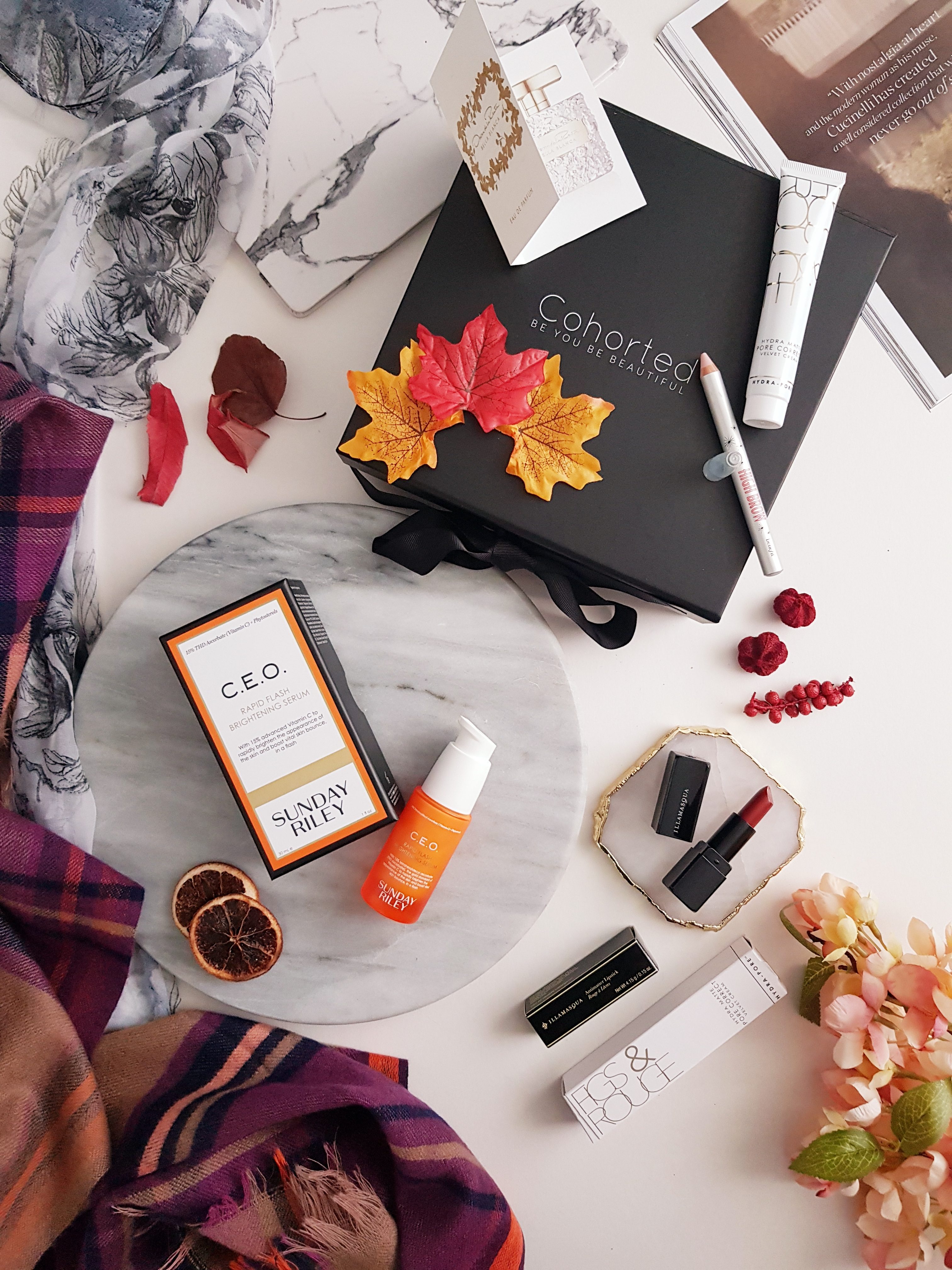 October Beauty Box from Cohorted - Ms Tantrum Blog