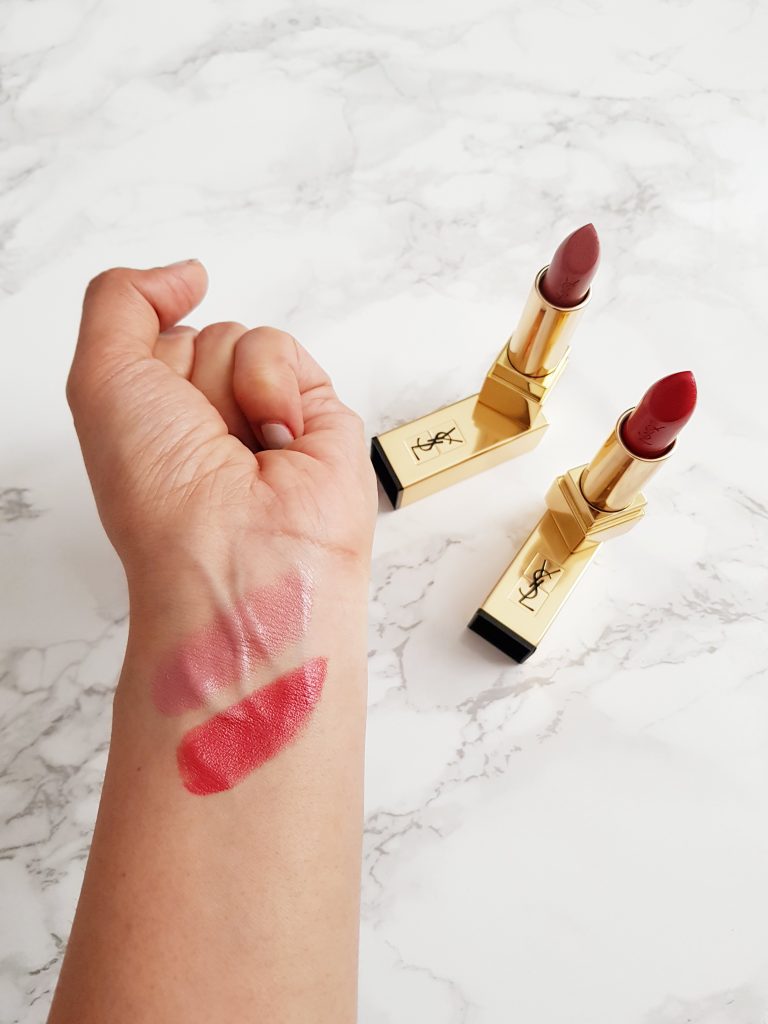 YSL Rouge Pur Couture lipstick Swatches