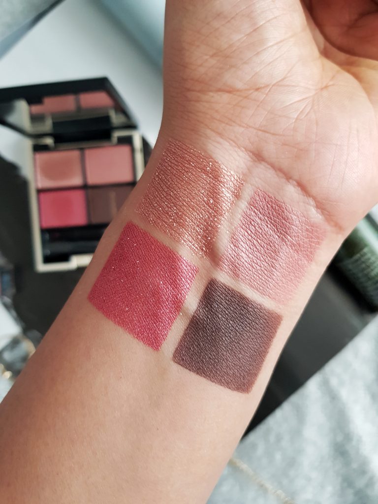 Swatches of SUQQU Designing Color Eyes 136