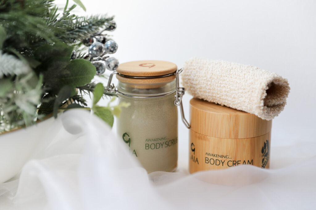 Gaia Skincare Revitalising Body Set - That September Muse Christmas Gift Guide